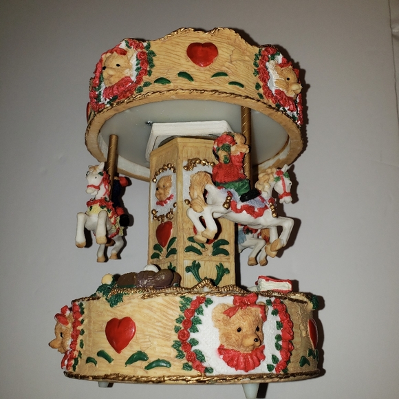 Christmas Carousel By World Bazaars,Inc - Picture 4 of 14